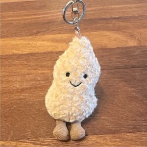 Viral Cute Peanut Plush Keychain Soft Kawaii Bag Charm Gift
